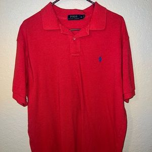 Red Ralph Lauren Mesh Polo - Mens XL